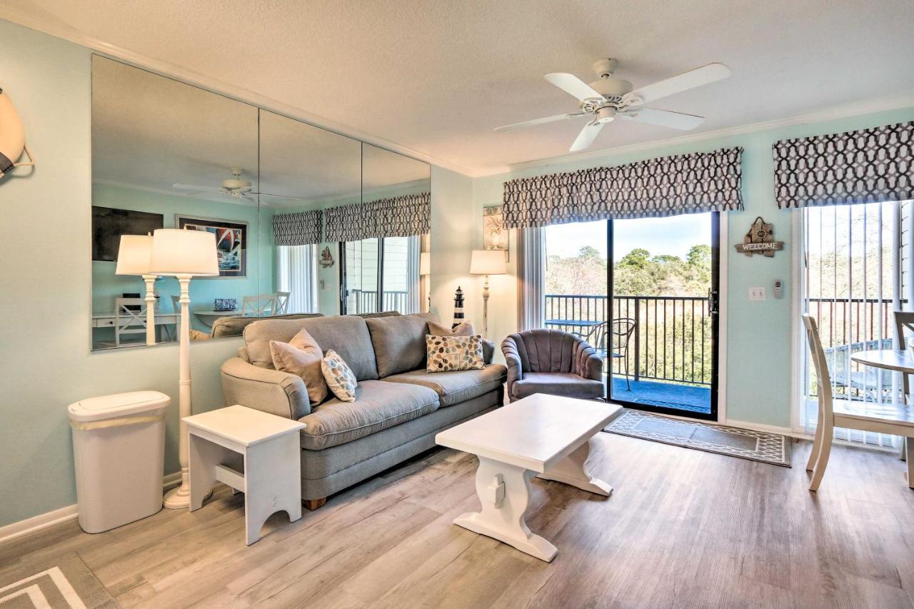 Coastal Condo With Balcony And Luxe Resort Amenities! ヒルトンヘッドアイランド エクステリア 写真