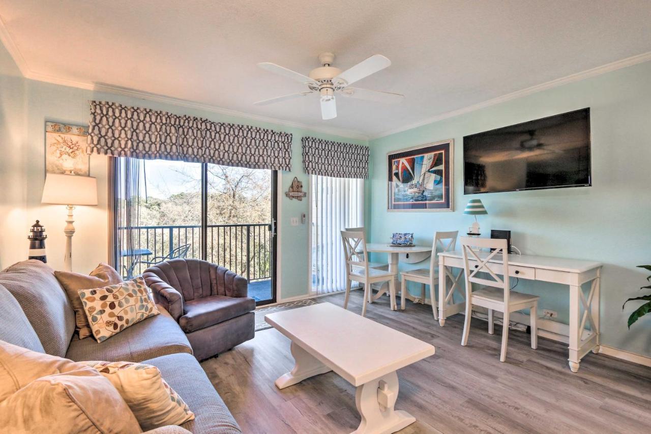 Coastal Condo With Balcony And Luxe Resort Amenities! ヒルトンヘッドアイランド エクステリア 写真